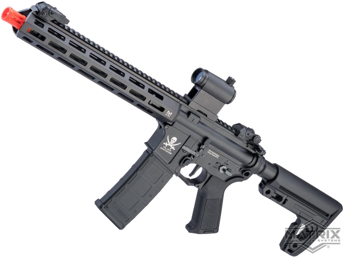 Matrix Calico Jack Metal M4 Airsoft AEG Rifle w/ M-LOK Handguard & MOSFET (Model: Carbine / Forged-Style Upper Receiver)