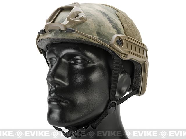 Matrix Basic High Cut Ballistic Type Tactical Airsoft Bump Helmet (Color: Arid Camo)