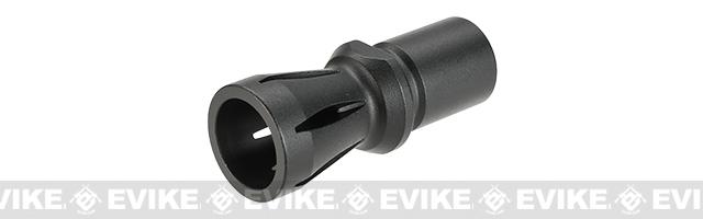 Matrix MK1 M249 SAW Type Airsoft AEG Flashhider - 14mm Negative