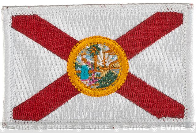 Matrix Tactical Embroidered U.S. State Flag Patch (State: Florida The Sunshine State)