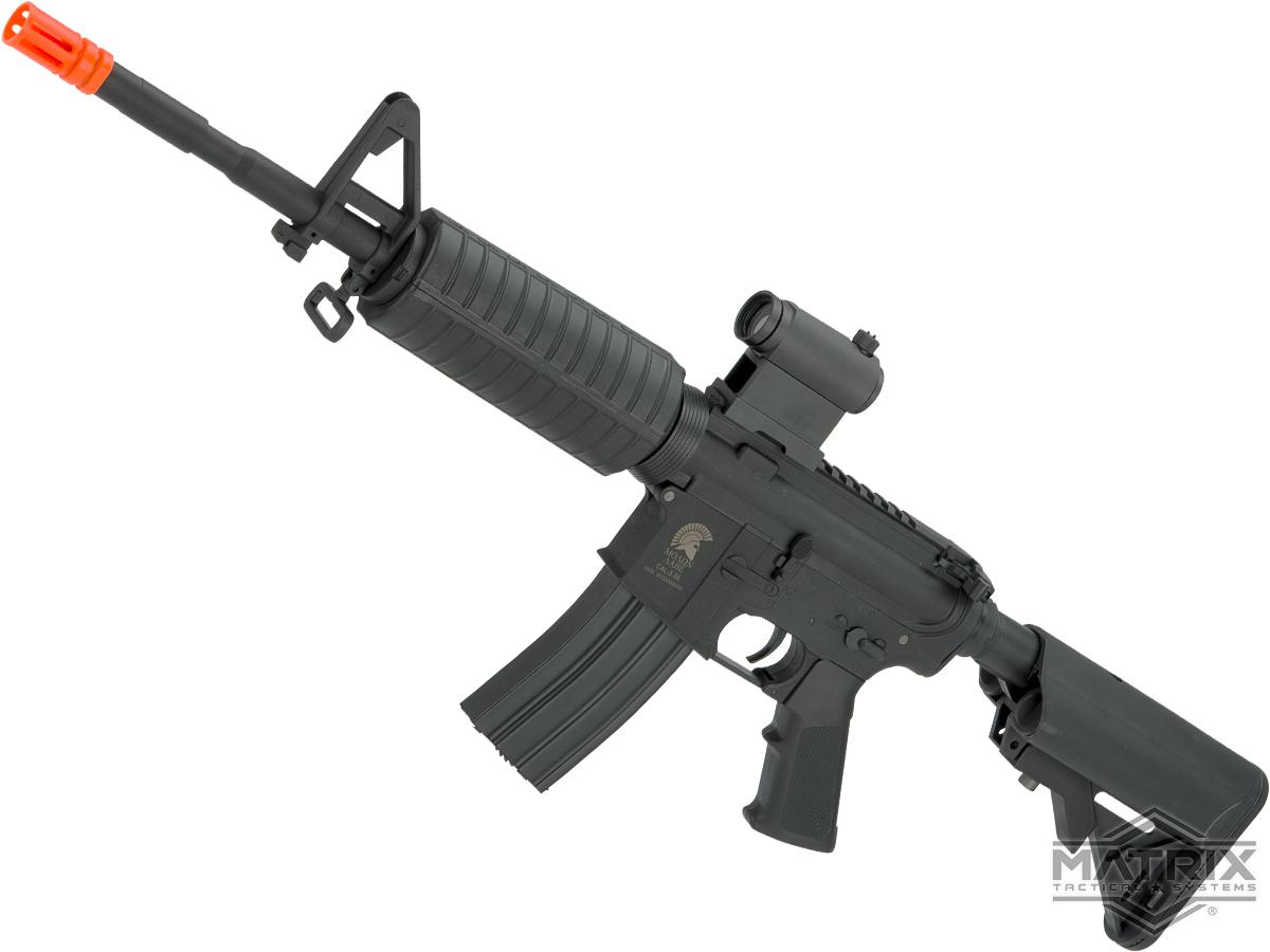 Matrix / S&T Sportsline M4 Airsoft AEG Rifle w/ G3 Micro-Switch Gearbox (Model: M4A1 400 FPS / Black)