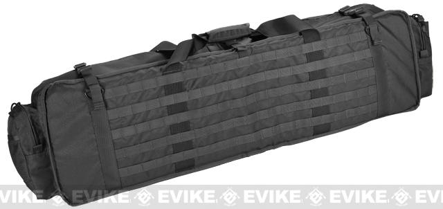 Matrix Large Machine Gun Case for LMGs & Large Size Rifles (Color: Black)
