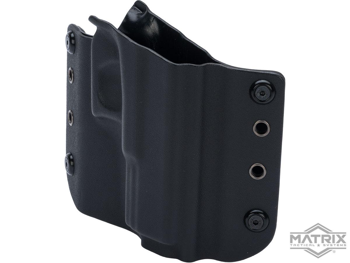 Matrix G&F Series OWB Kydex Holster (Model: GLOCK 19 Right Hand / Black)