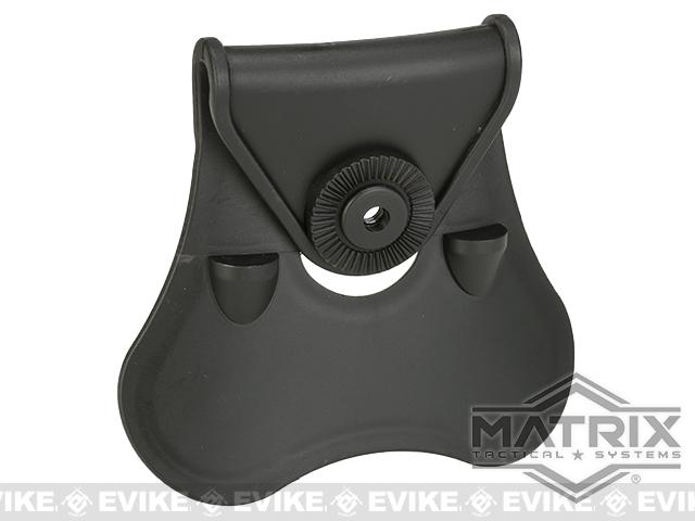 Matrix Modular Paddle Attachment for Matrix Modular Holster Series (Color: Black)