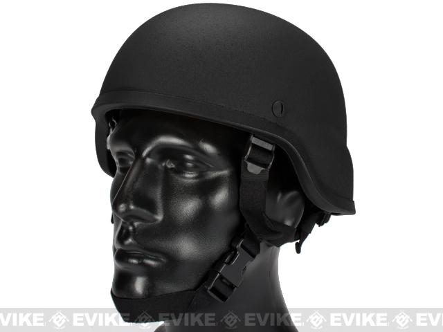 Matrix MICH 2000 Fiberglass Airsoft Helmet (Color: Black)