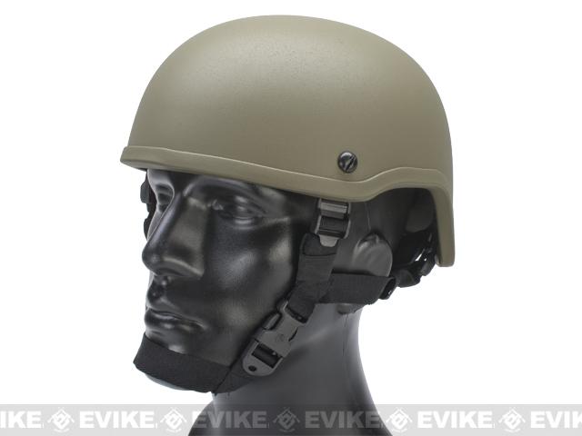 Matrix MICH 2001 Fiberglass Airsoft Helmet (Color: Tan)