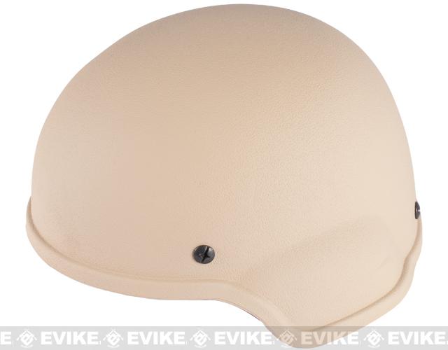 Matrix MICH 2000 Fiberglass Airsoft Helmet w/ NVG Mount & Mount Base