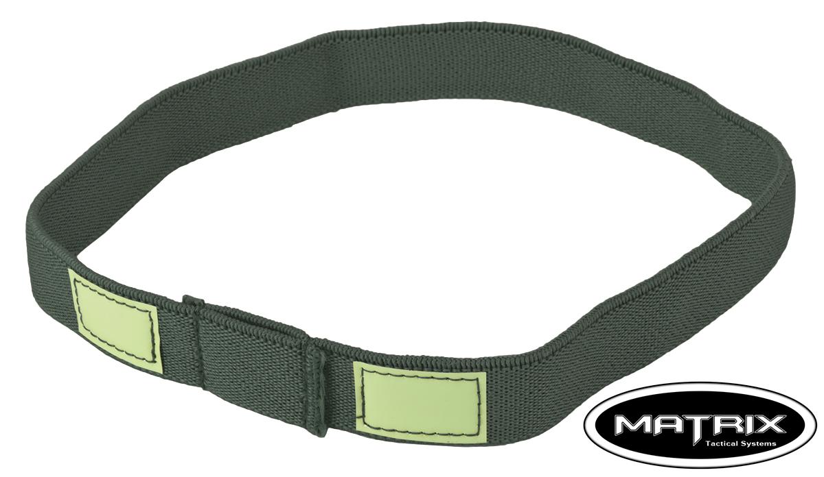Matrix Glow-in-the-Dark Helmet Cat Eye Band - (Color: Grey)