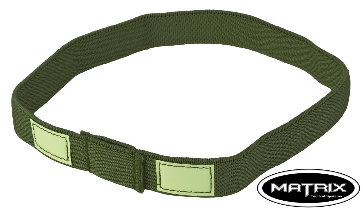 Matrix Reflective Helmet Cat Eye Band (Color: OD Green)