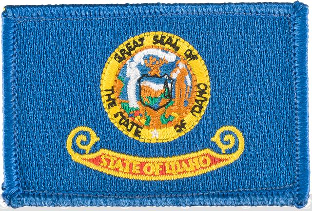 Matrix Tactical Embroidered U.S. State Flag Patch (State: Idaho The Gem State)
