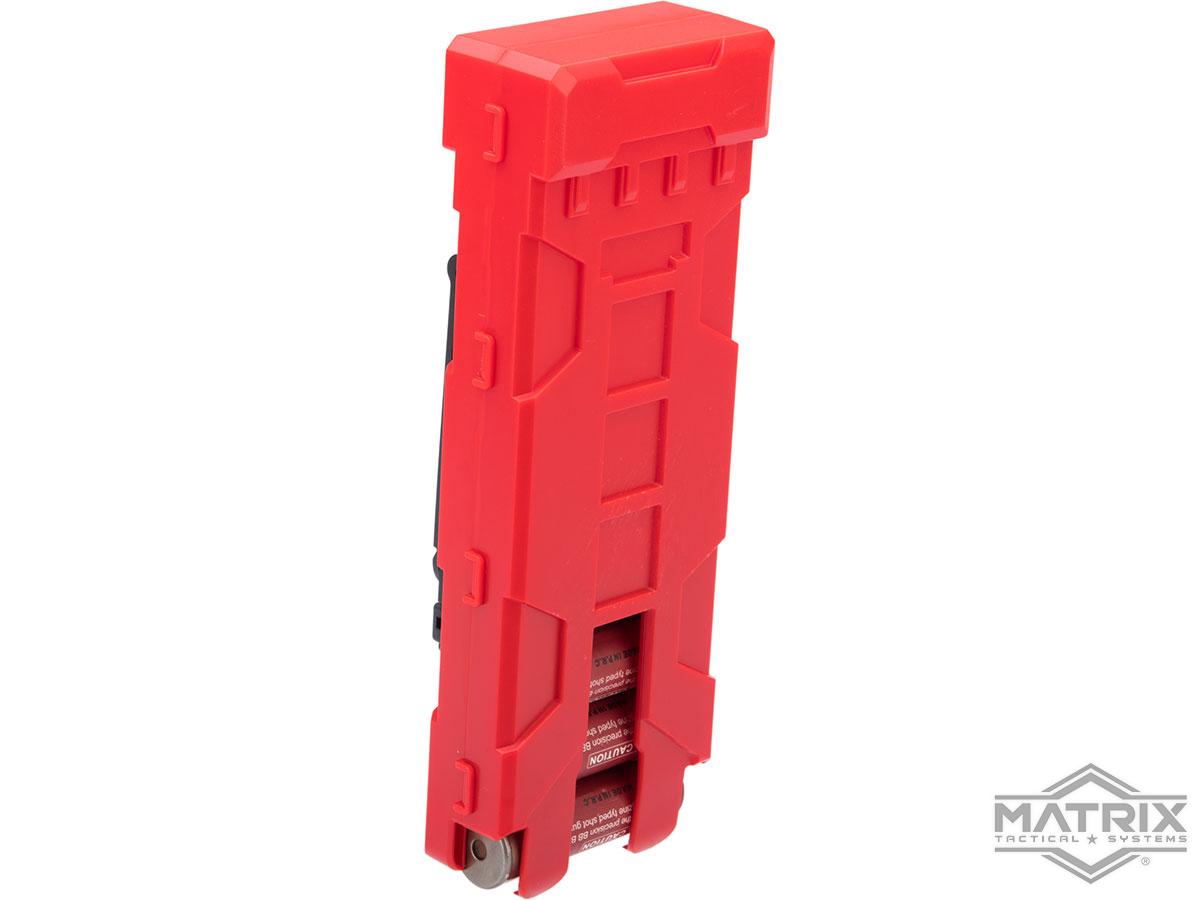 Matrix 10 Round MOLLE Polymer Shotgun Shell Carrier (Color: Red)