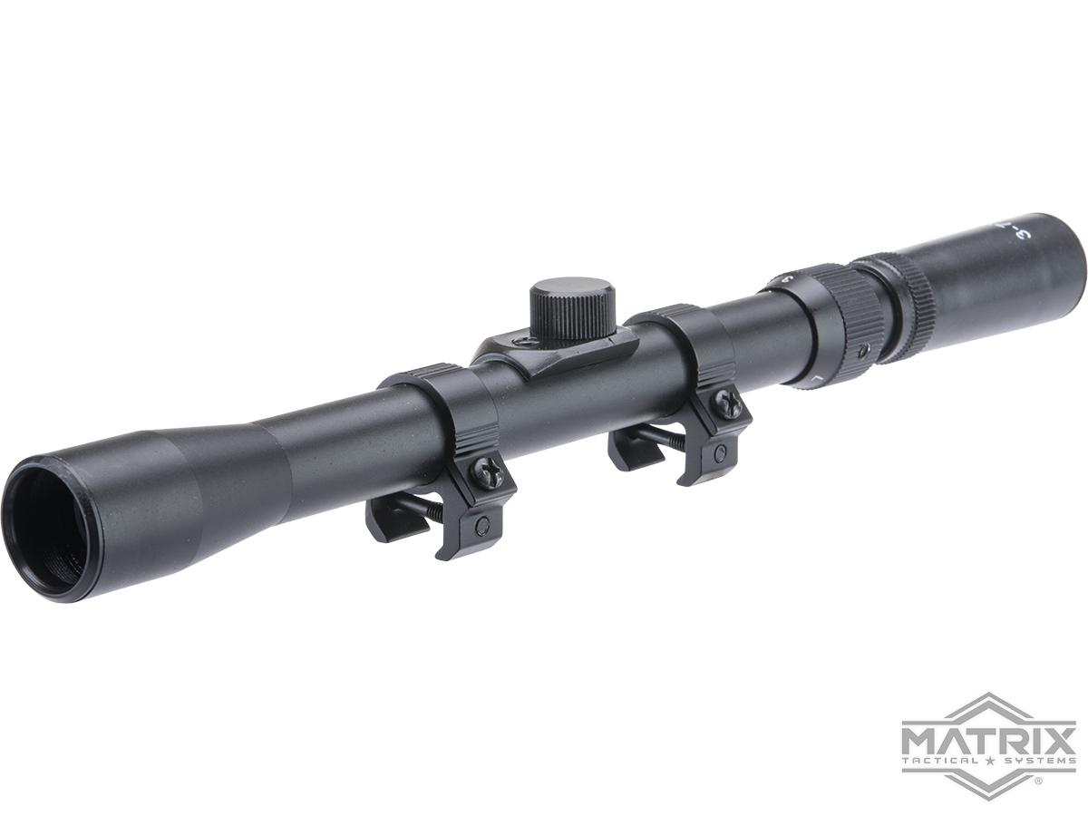 Matrix 3-7x20 Sniper Rifle Scope w/ Mounting Rings