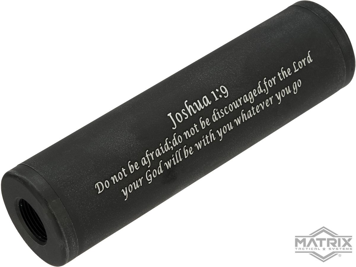 Matrix Airsoft Mock Silencer / Barrel Extension (Model: Joshua 1:9 / 110mm)