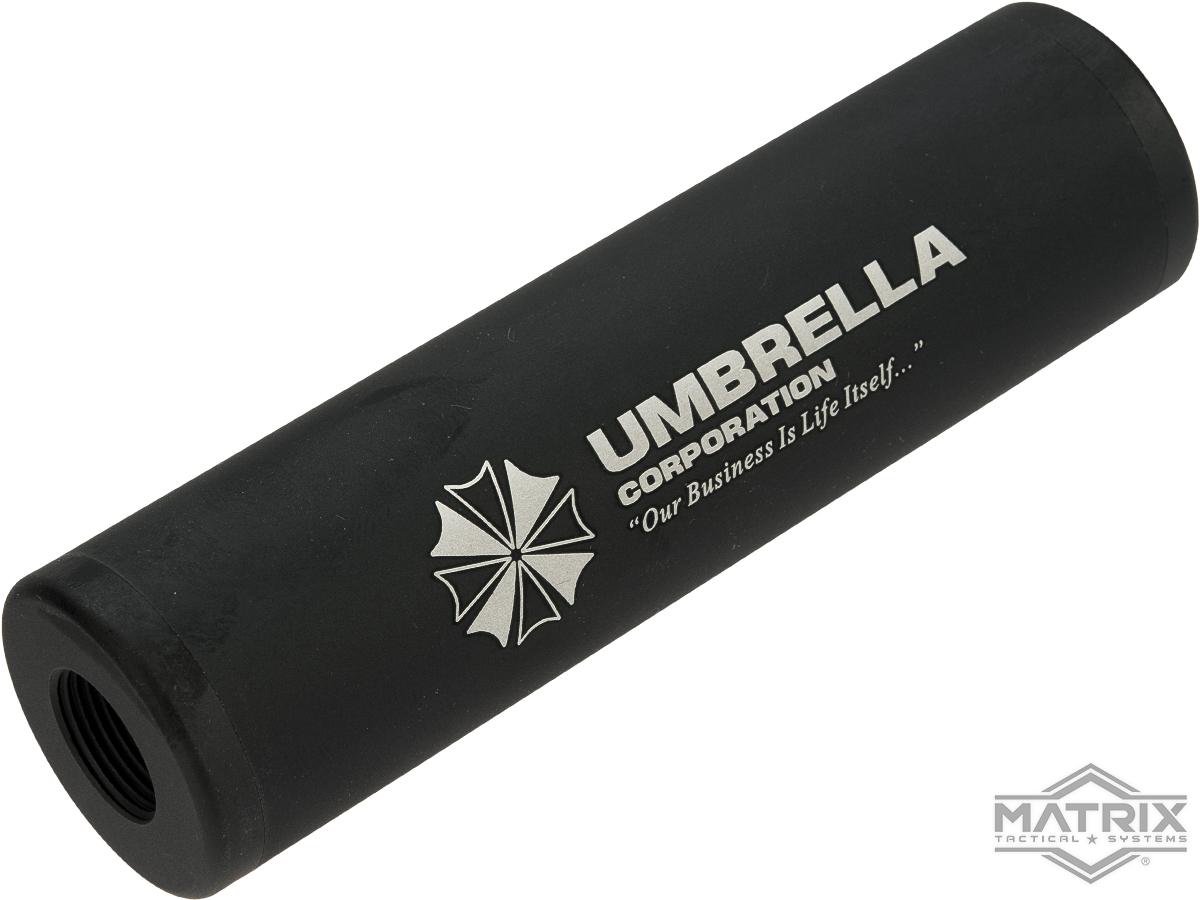 Matrix Airsoft Mock Silencer / Barrel Extension (Model: Umbrella Corporation / 110mm)