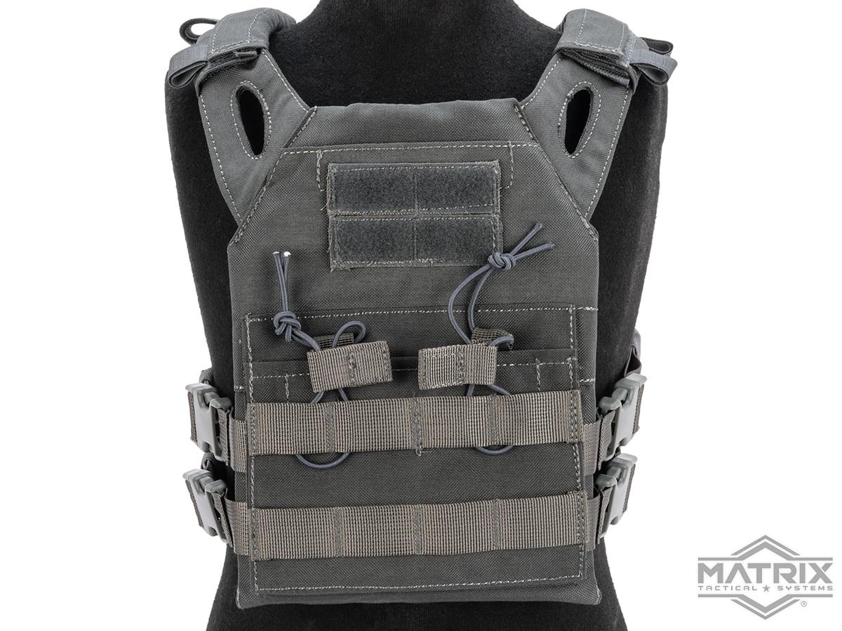 Matrix Level-1 Child Size Plate Carrier (Color: Grey)