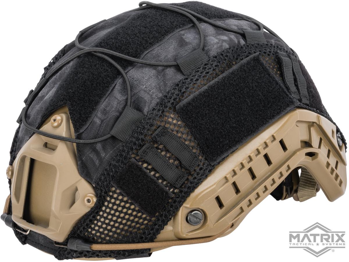 Matrix Bump Type Helmet Cover w/ Elastic Cord (Color: Typhon)