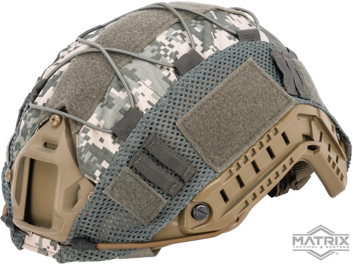 Matrix Bump Type Helmet Cover w/ Elastic Cord (Color: ACU)