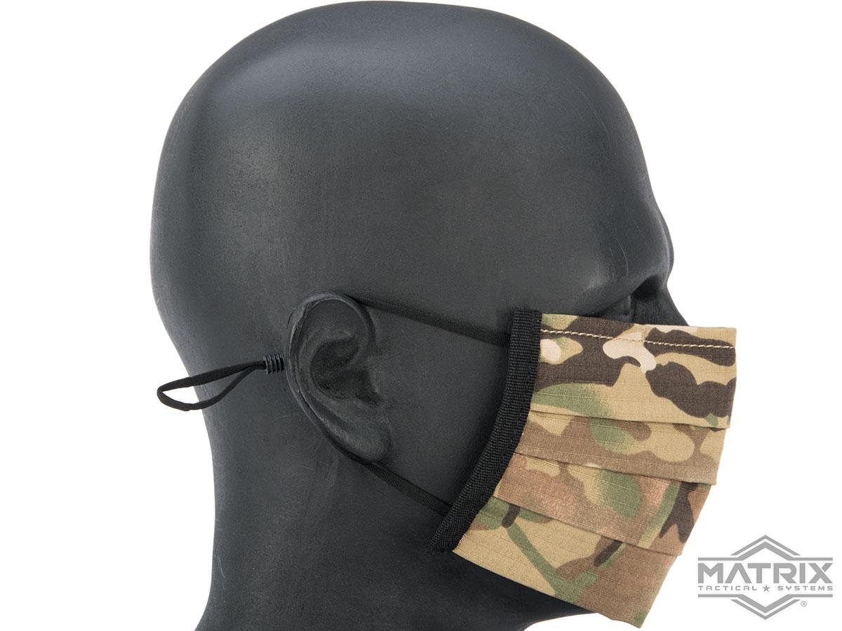 Matrix Strengthened Tactical AntiEpidemic Reusable Face Mask Sleeve