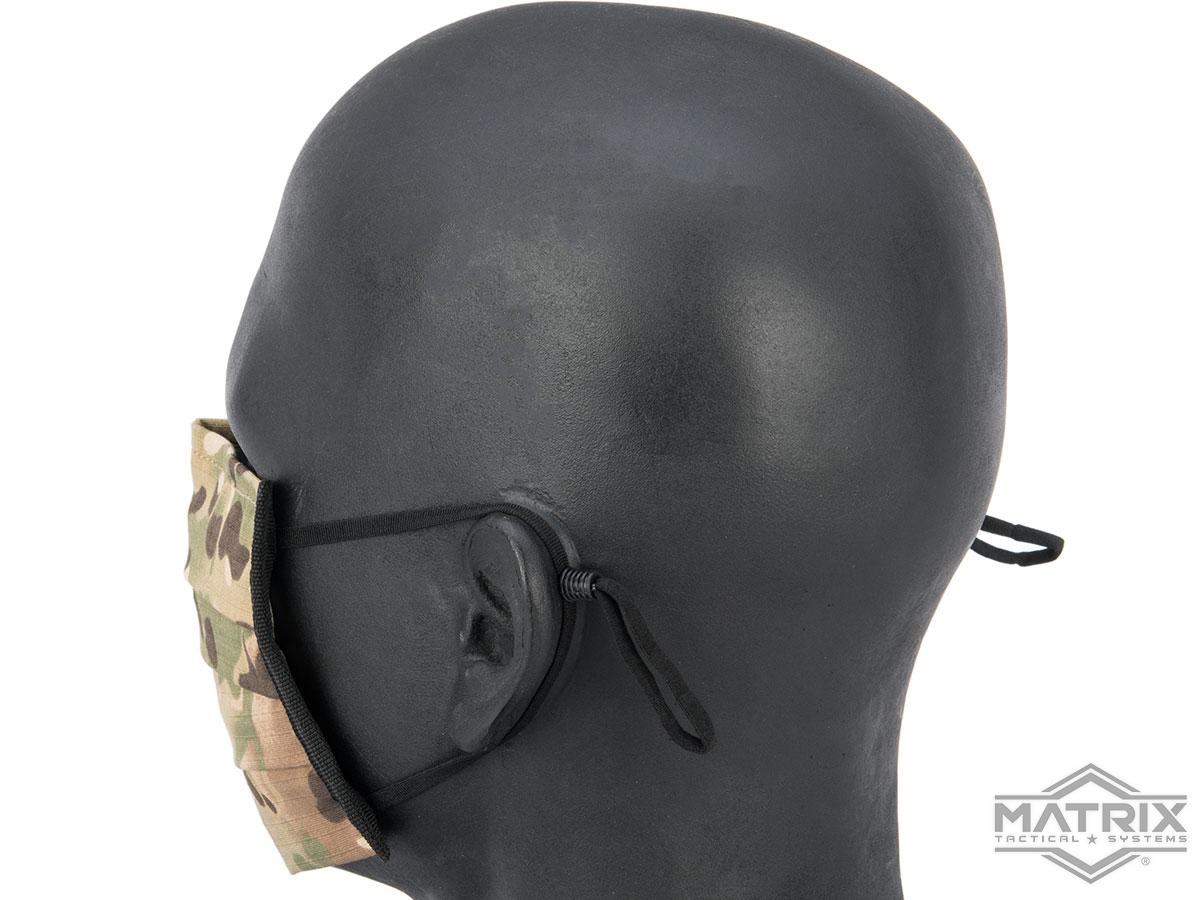 Matrix Strengthened Tactical AntiEpidemic Reusable Face Mask Sleeve