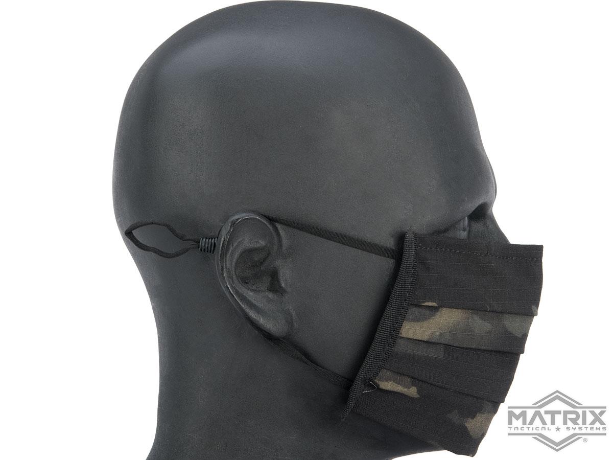 Matrix Strengthened Tactical AntiEpidemic Reusable Face Mask Sleeve