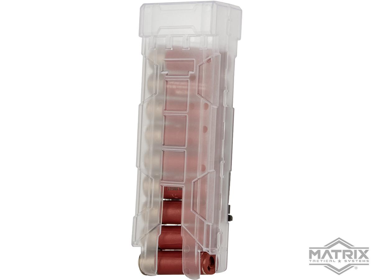 Matrix 10 Round MOLLE Polymer Shotgun Shell Carrier (Color: Translucent)