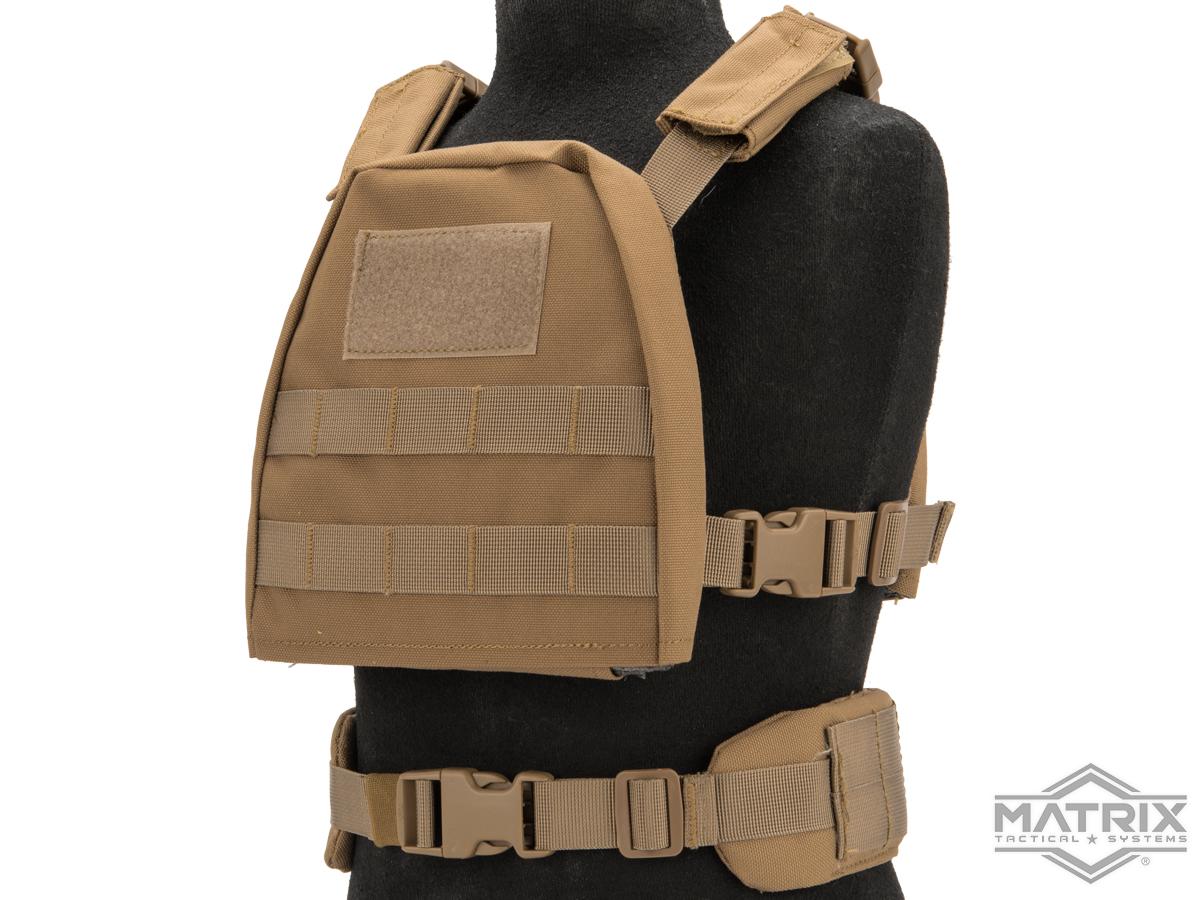 Matrix Tactical Children's Vest with Battle Belt (Color: Tan / Small)