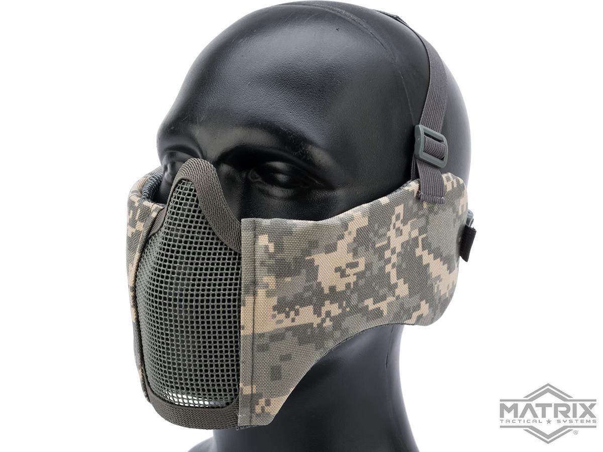 Matrix Battlefield Elite Mesh Mask w/ Integrated Ear Protection (Color: ACU)