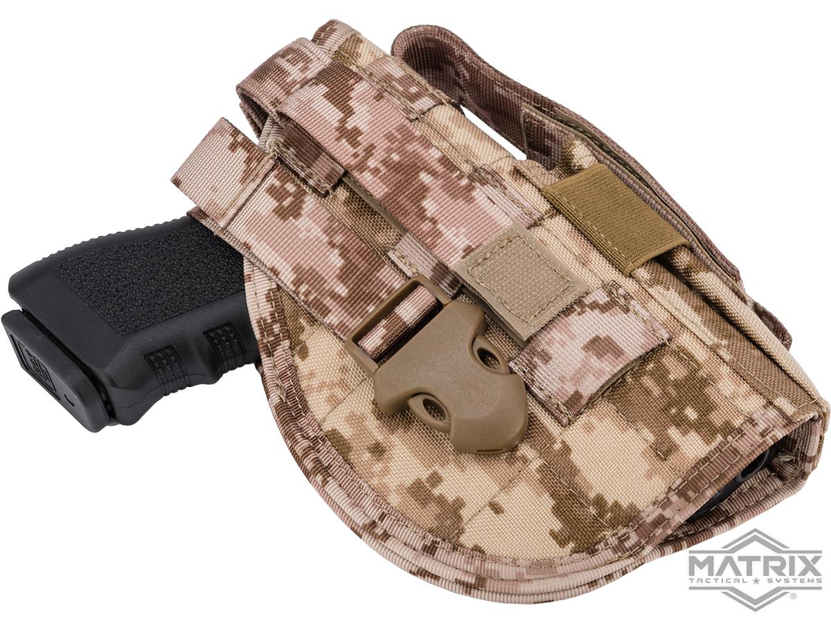 Matrix Tactical Battlefield Elite MOLLE Holster (Color: Digital Desert)