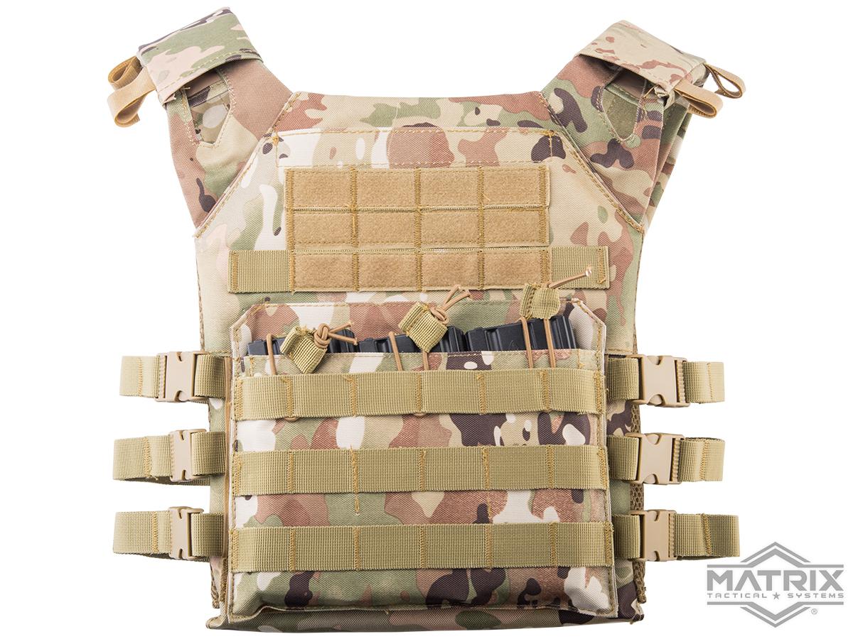 Advanced Tactical Panel Backpack Plate Carrier Pouch Bag Army