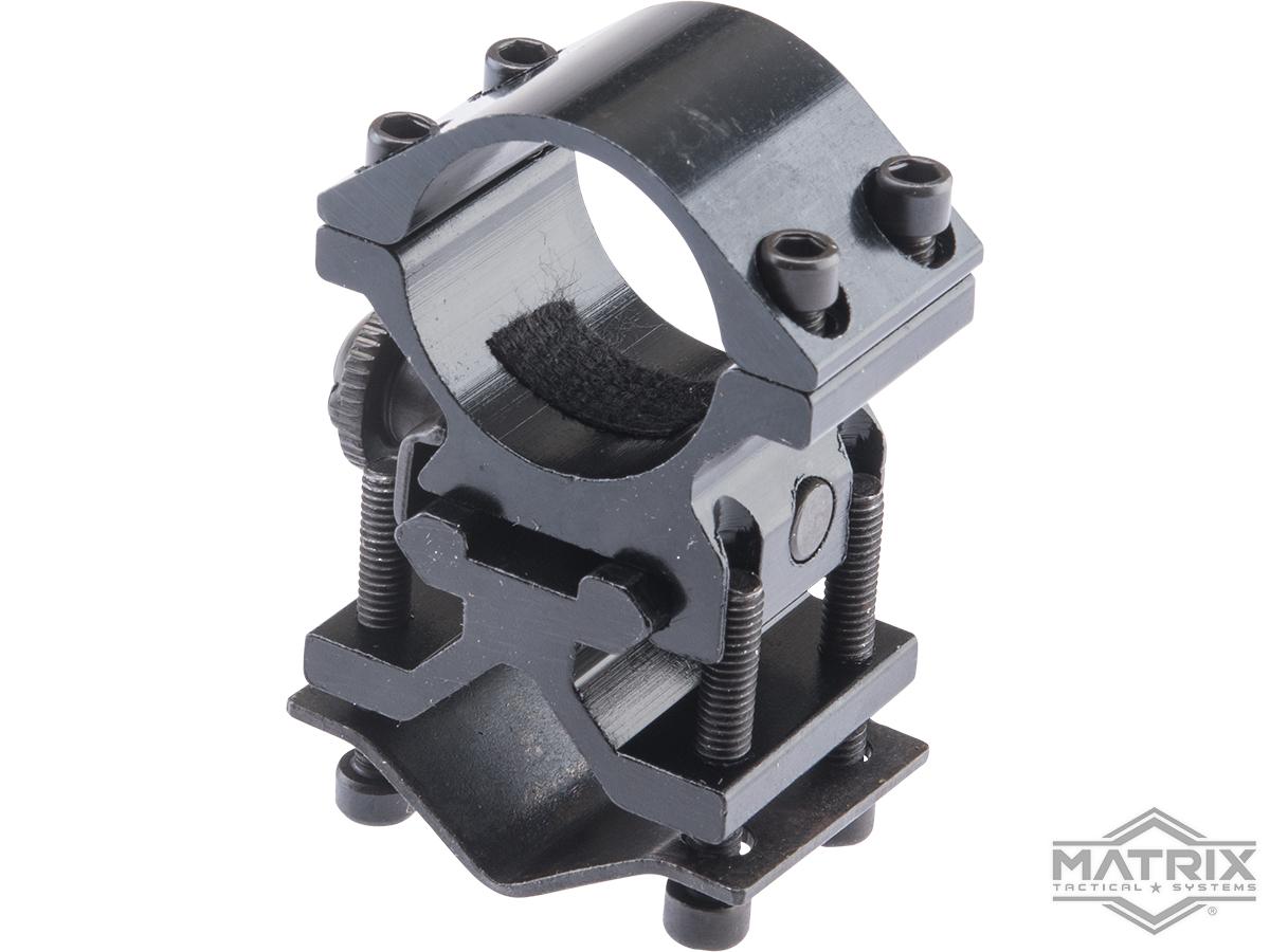 Matrix Tactical Picatinny / Barrel Mountable Optic, Laser and Flashlight Mount (Model: 25.4mm)