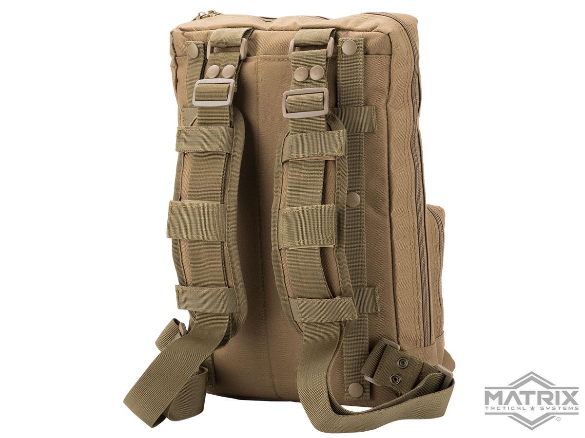 Matrix MOLLE Assault Bag for Plate Carriers (Color Tan), Tactical Gear
