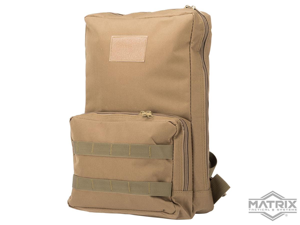 Matrix MOLLE Assault Bag for Plate Carriers (Color: Tan)