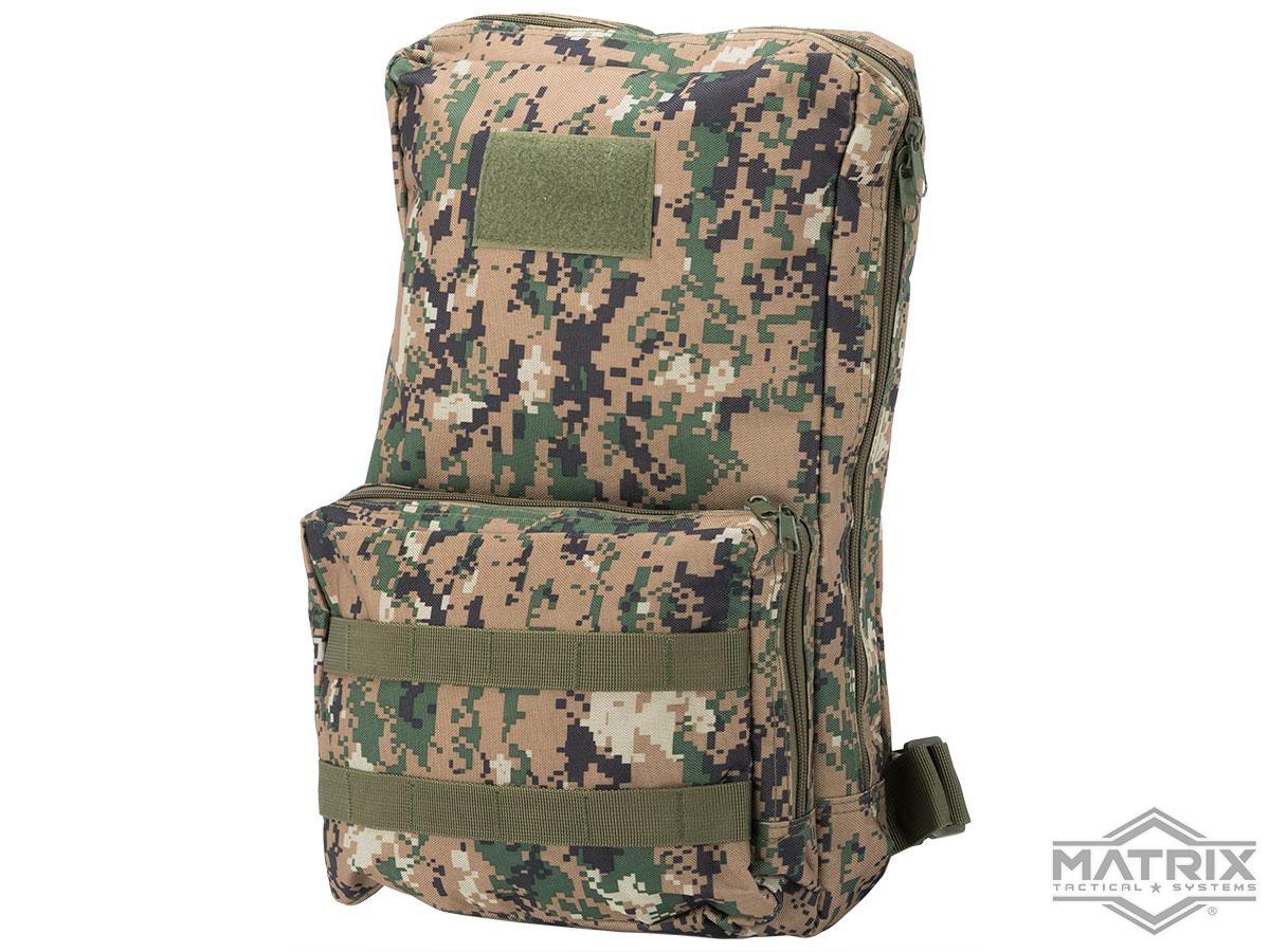 Matrix MOLLE Assault Bag for Plate Carriers (Color: Digital Woodland)