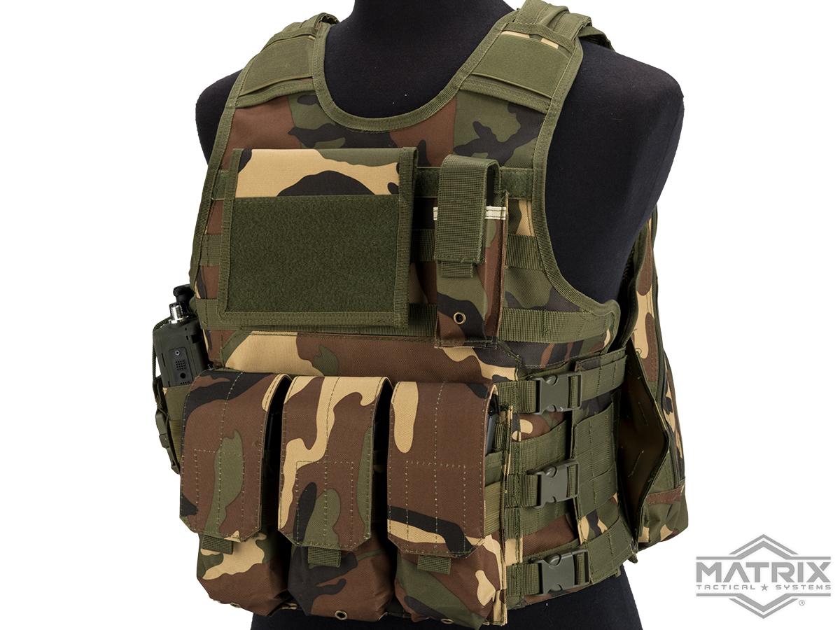 Matrix MEA ModII Tactical Vest (Color: Woodland)