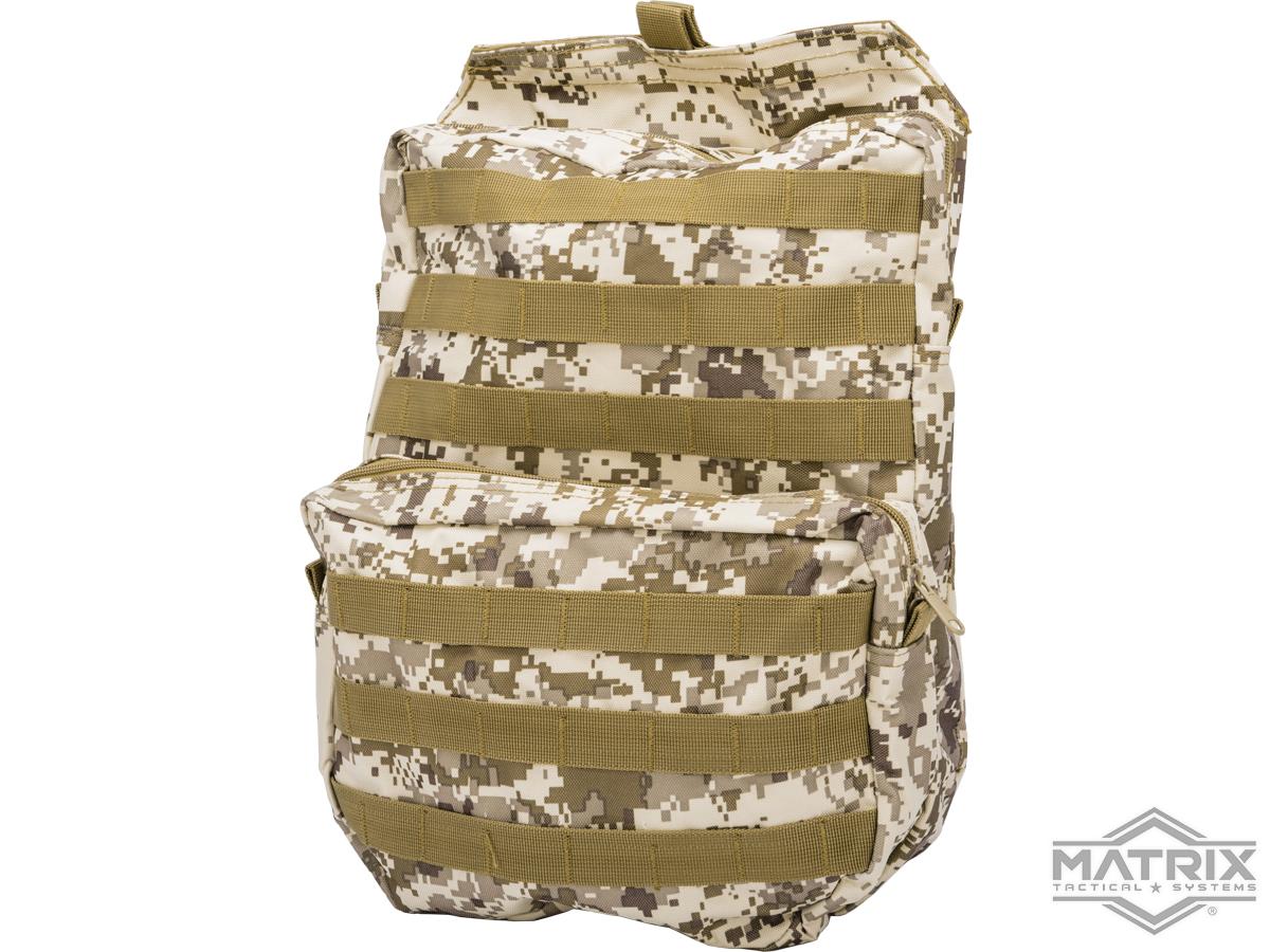 Matrix MOLLE Assault Back Panel for Plate Carriers (Color: Digital Desert)