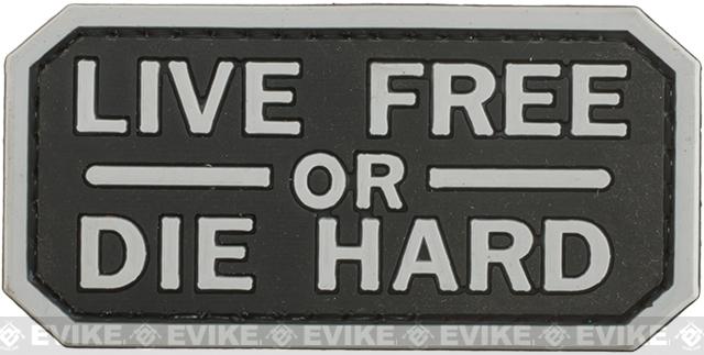 Live Free or Die Hard PVC Morale Patch - SWAT