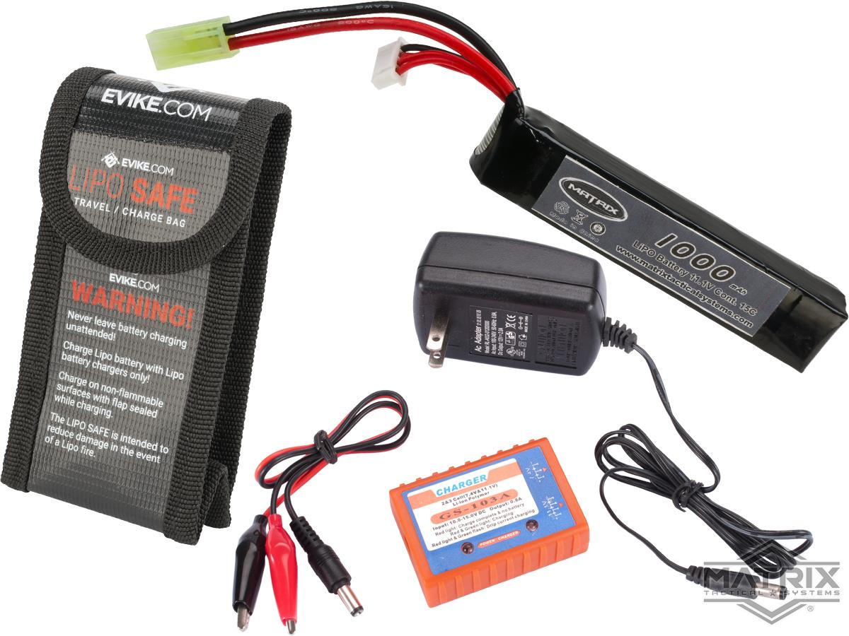 Matrix High Performance 11.1V Brick Type Airsoft LiPo Battery