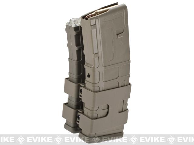 Matrix 800rd Electric Double Polymer Magazine for M4 / M16 Series Airsoft AEG Rifles (Color: Dark Earth)