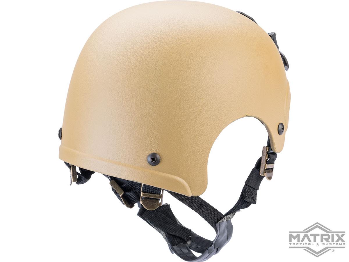 Matrix Light Weight IBH Airsoft Helmet w/ NVG Mount (Color Tan