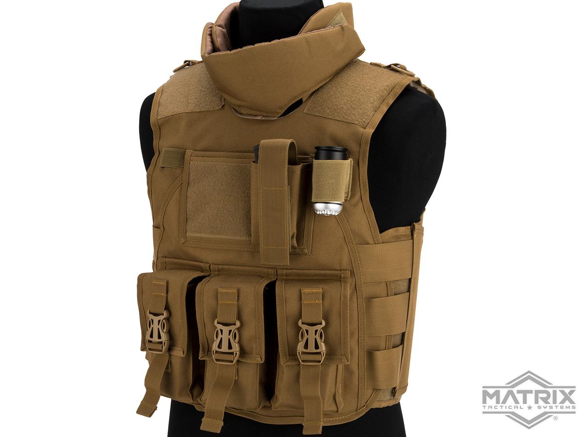 Matrix S.D.E.U. Ultra Light Weight Airsoft Tactical Vest (Color: Tan)