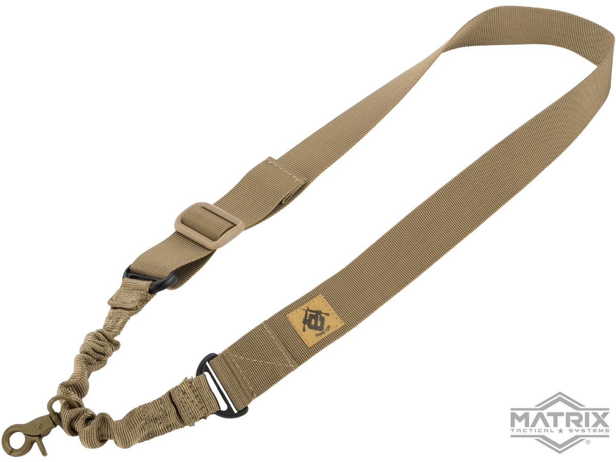 Matrix Tactical Gear Single Point Bungee Rifle Sling (Color: Coyote Tan)