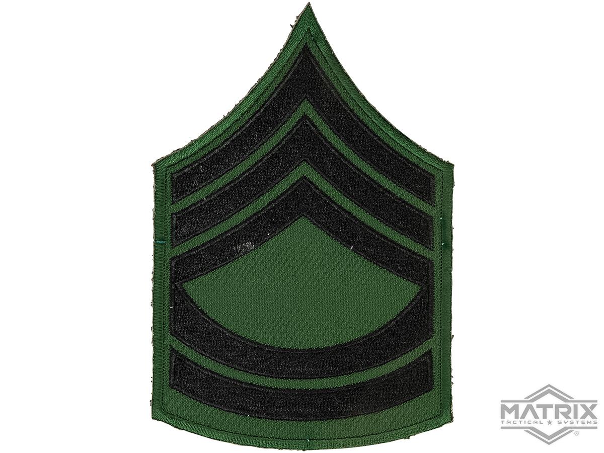 Matrix Military Ranking Embroidery Patch (Style: Sergeant First Class)