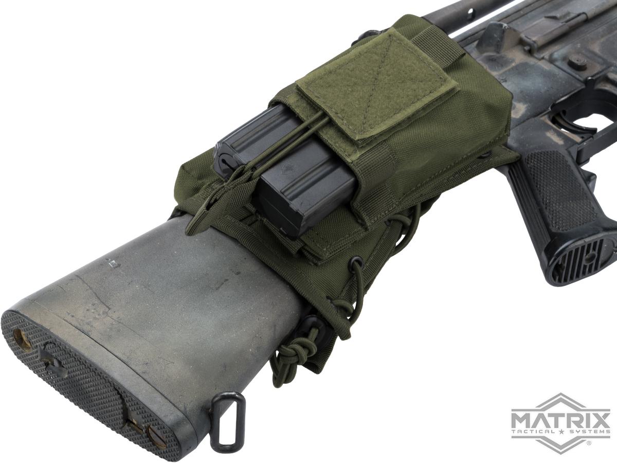 Matrix Sniper Cheek Pad w/ Built in MOLLE System (Color OD green