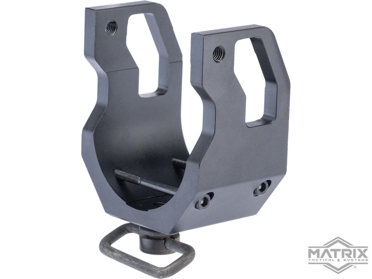 Matrix Rear Sling Adapter Plate For P90 Type Airsoft AEG Rifle Black