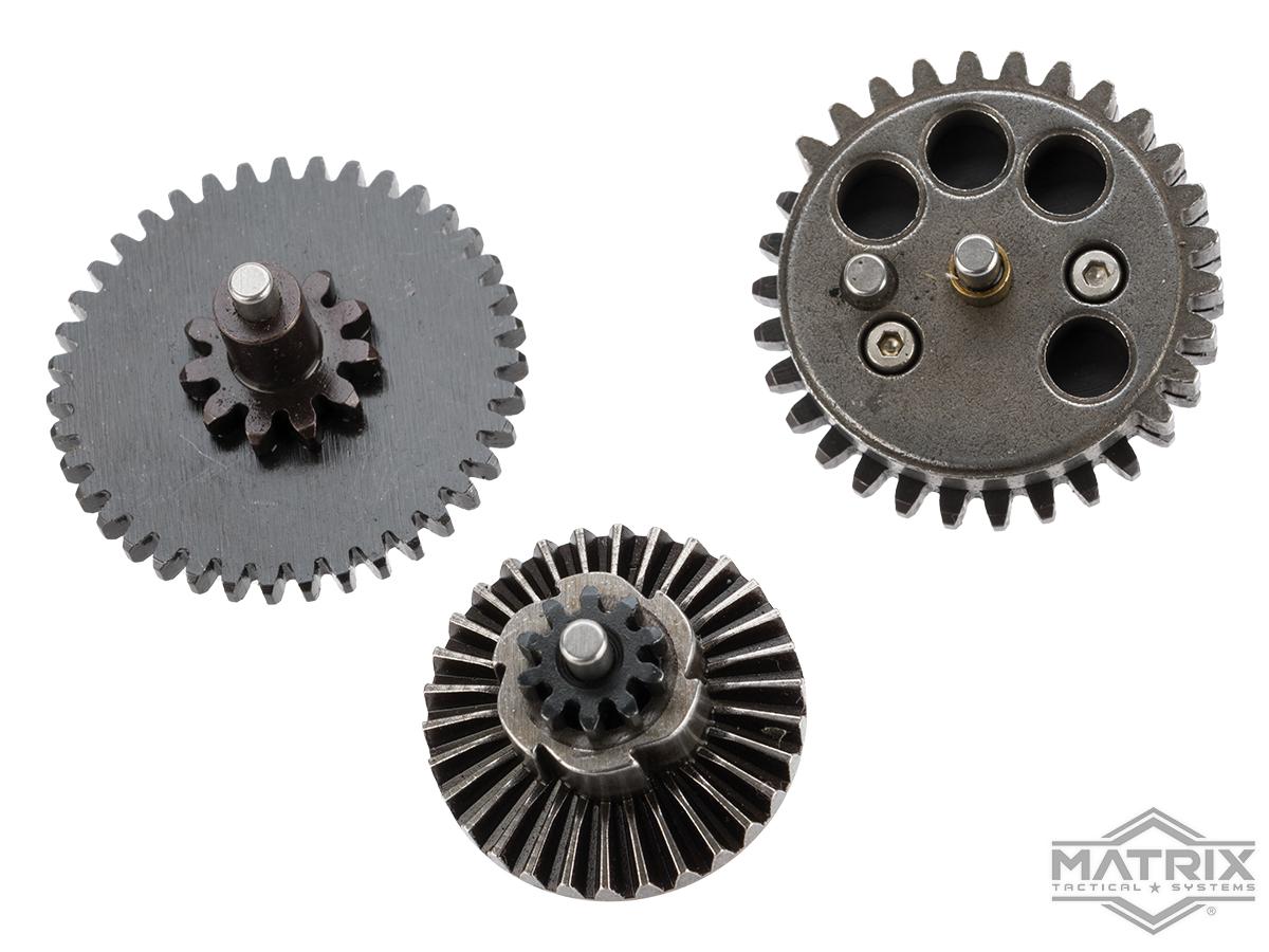 Matrix CNC Machined Steel "Super High Torque" Airsoft Gear Set (Ratio