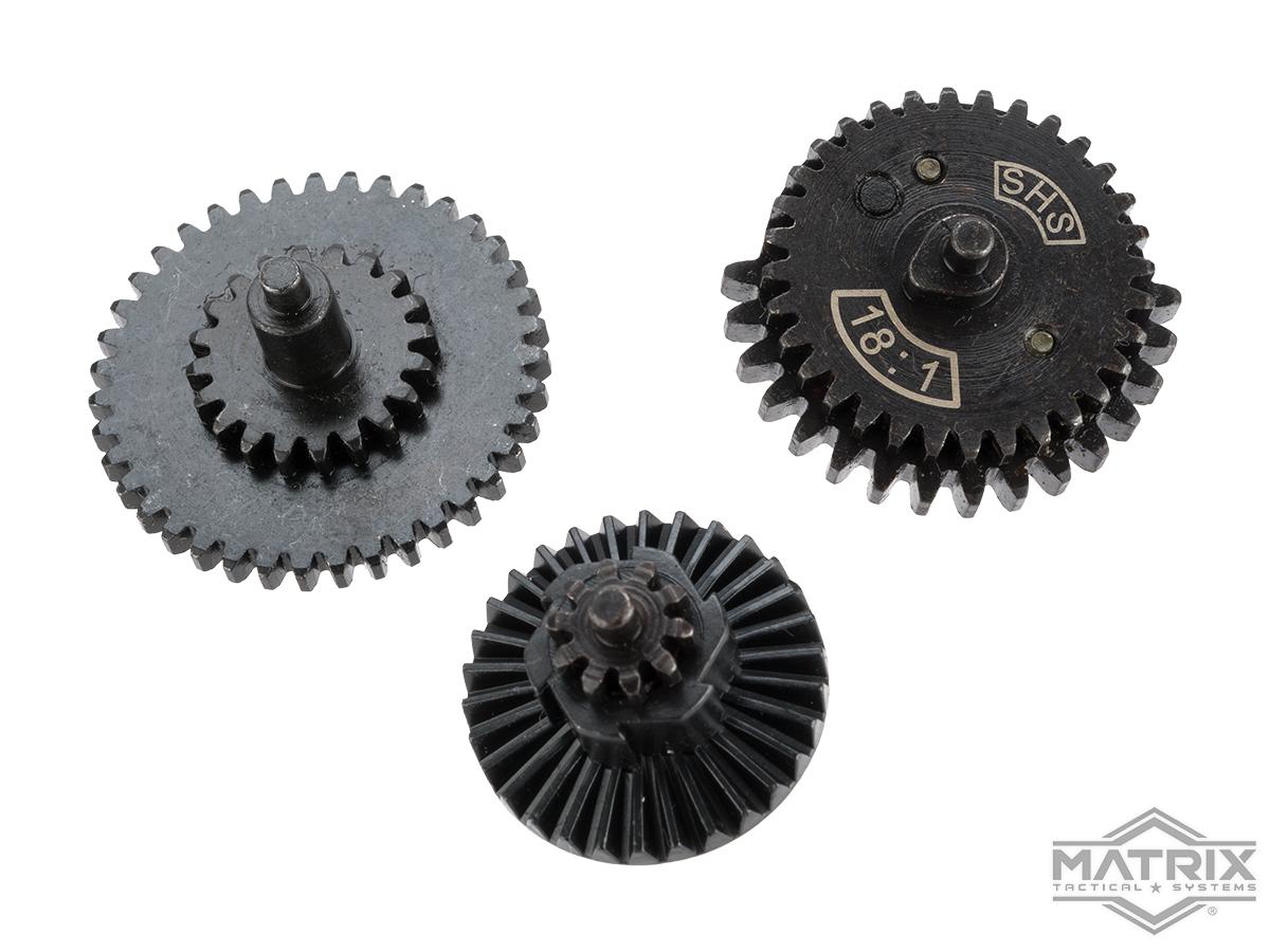 Matrix CNC Machined Steel Airsoft Gear Set (Ratio: 18:1)