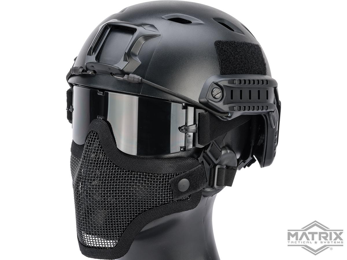 Bravo Mesh Half-Face Mask V1 - Skull – Airsoft Atlanta