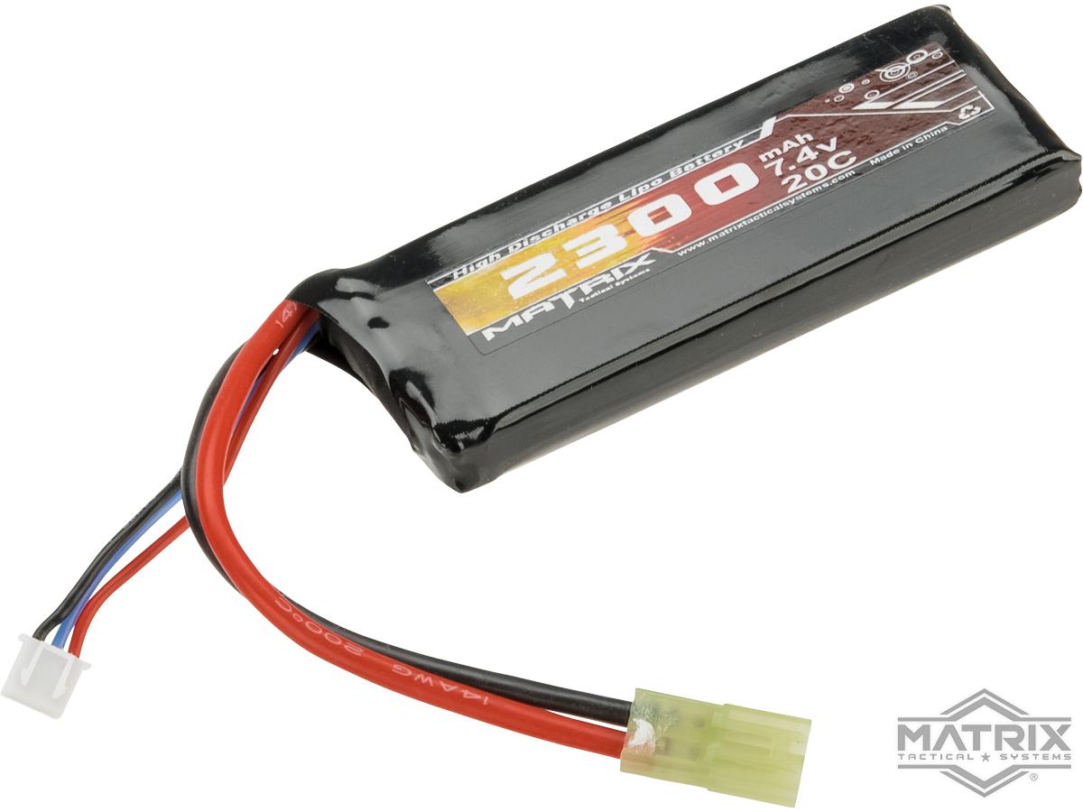 Matrix High Performance 7.4V Brick Type Airsoft LiPo Battery
