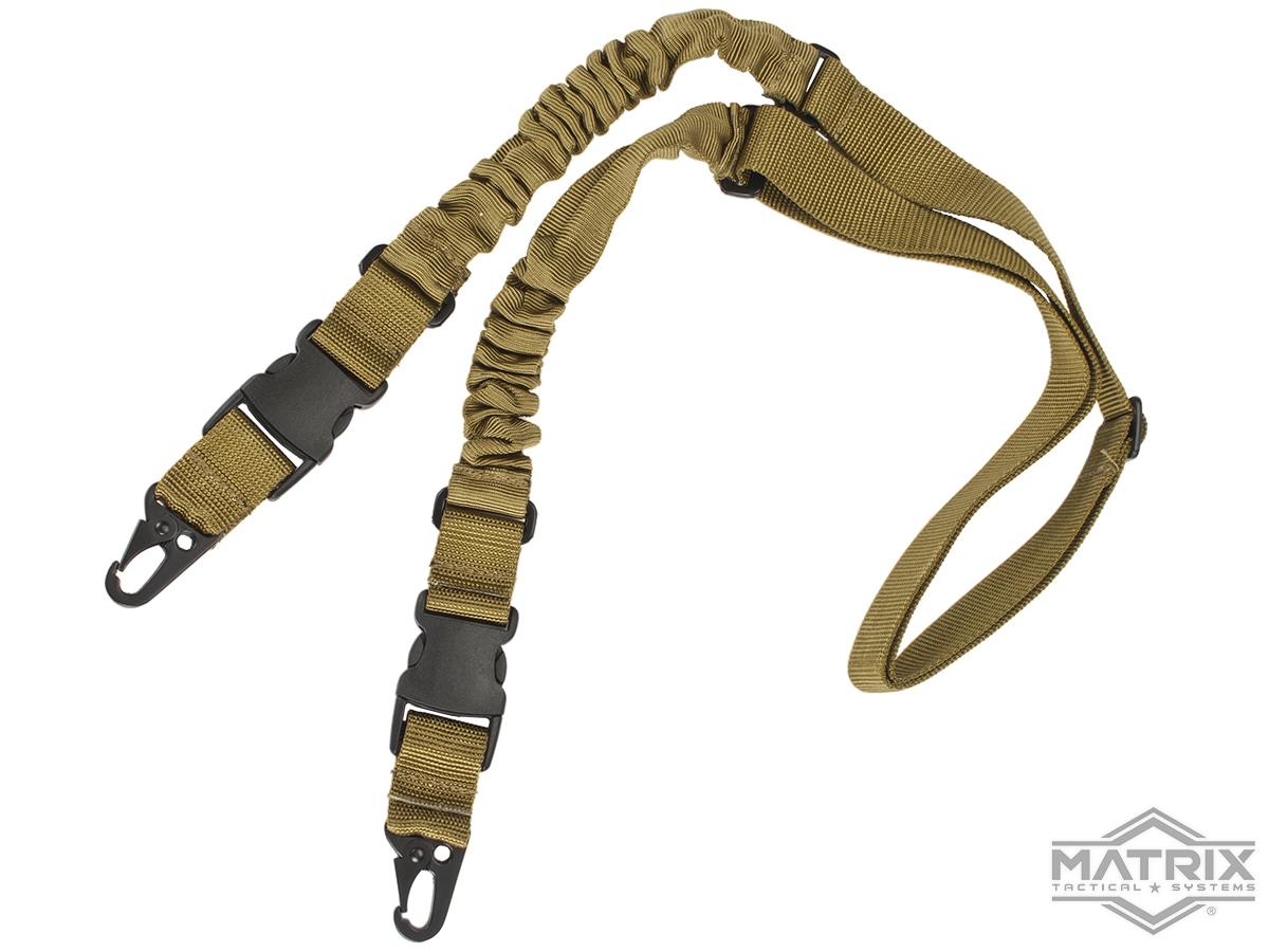 Matrix 2-Point Bungee Sling w/ QD Buckles (Color: Tan)