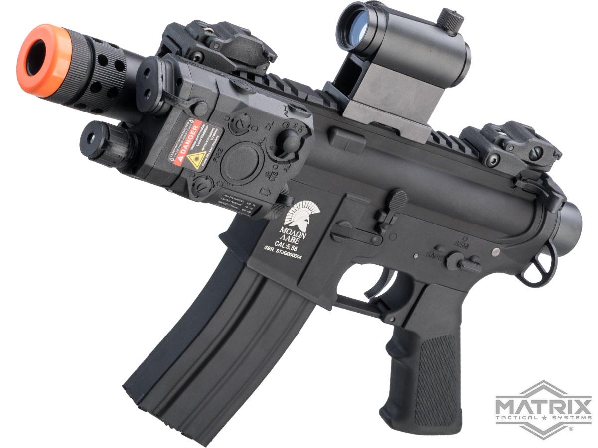 Matrix / S&T Sportsline Metal-Bodied M4 RIS Airsoft AEG Rifle w/ G3 Micro-Switch Gearbox (Model: M4K PDW)